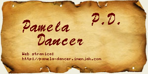 Pamela Dancer vizit kartica
